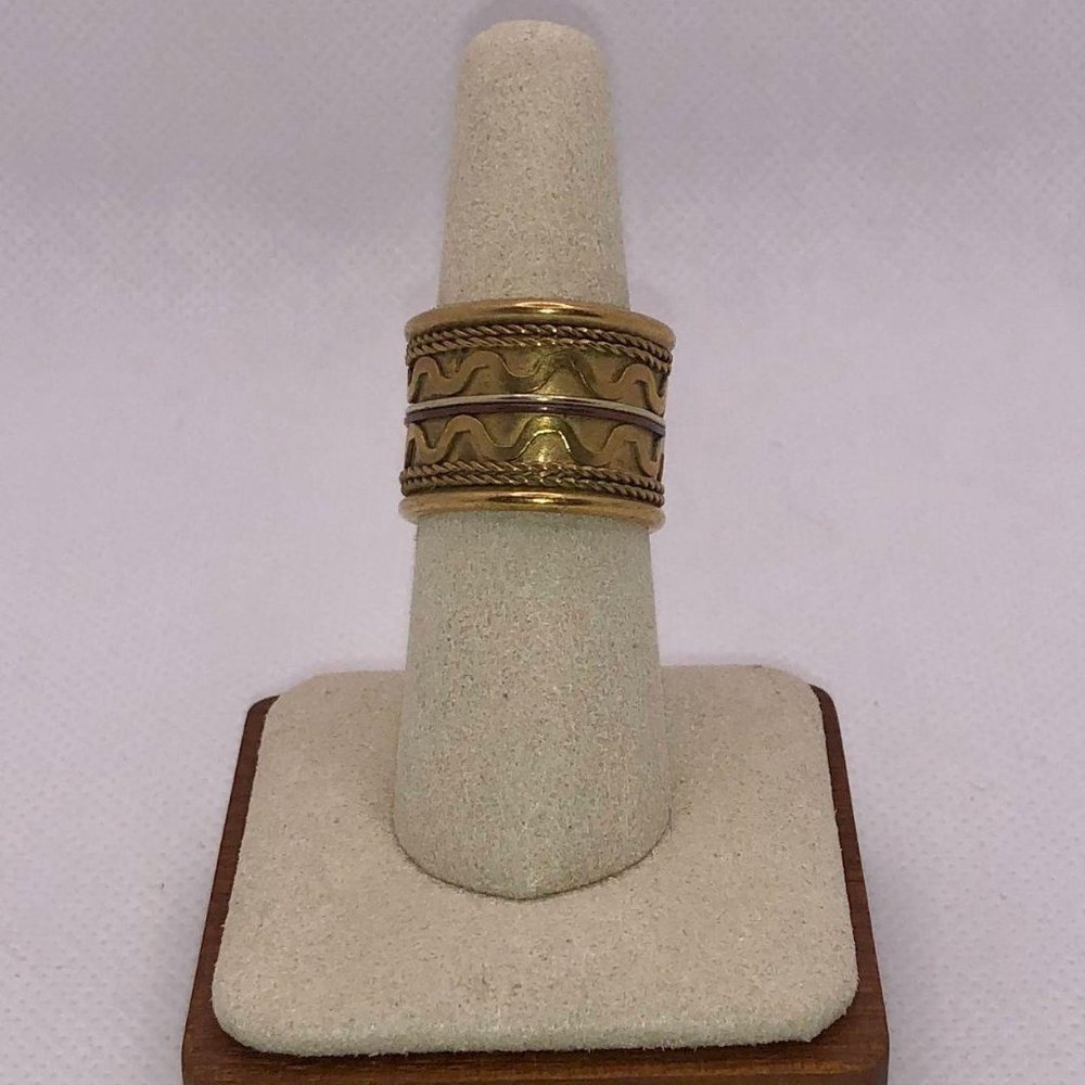 Vintage Costume Estate Antique Jewelry Ring Gold